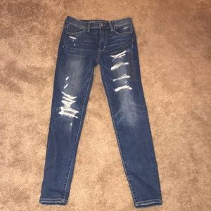 AEO high rise jeggings